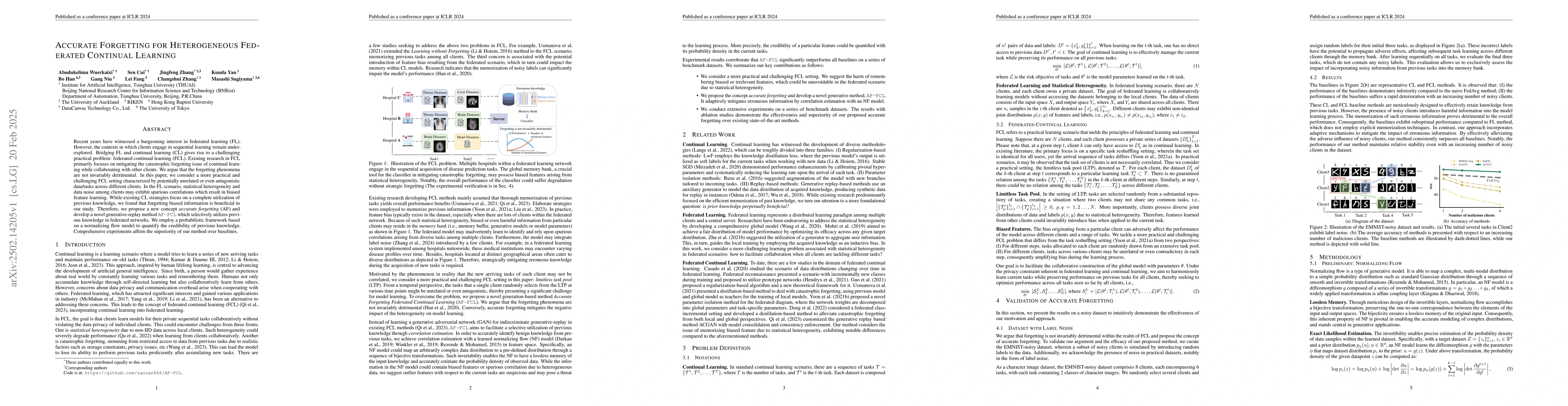 Thumbnail for Accurate Forgetting for Heterogeneous Federated Continual Learning