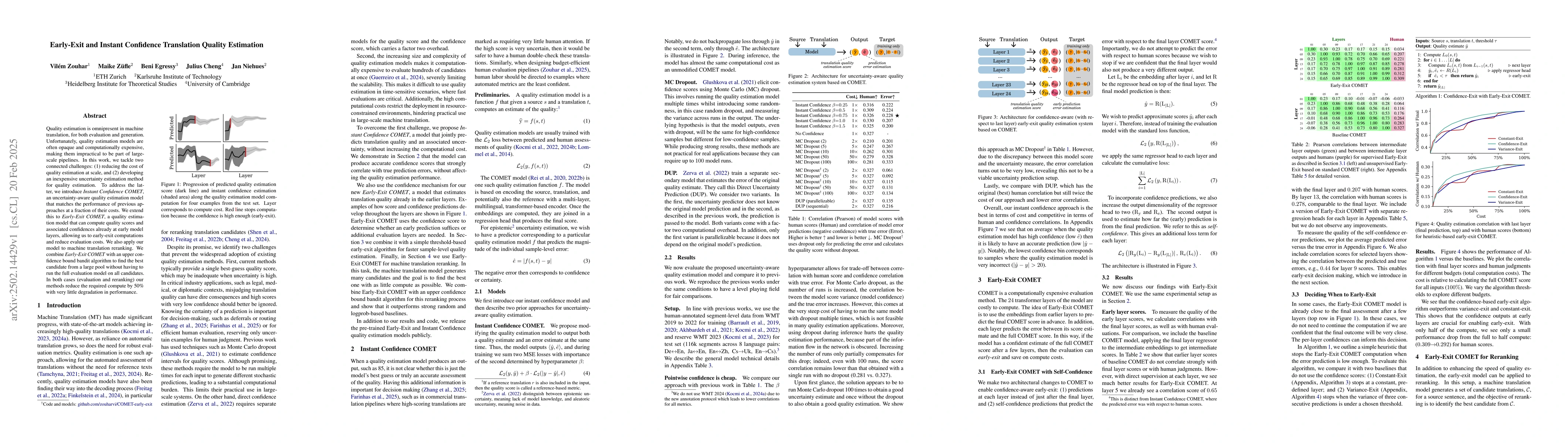 Thumbnail for Early-Exit and Instant Confidence Translation Quality Estimation