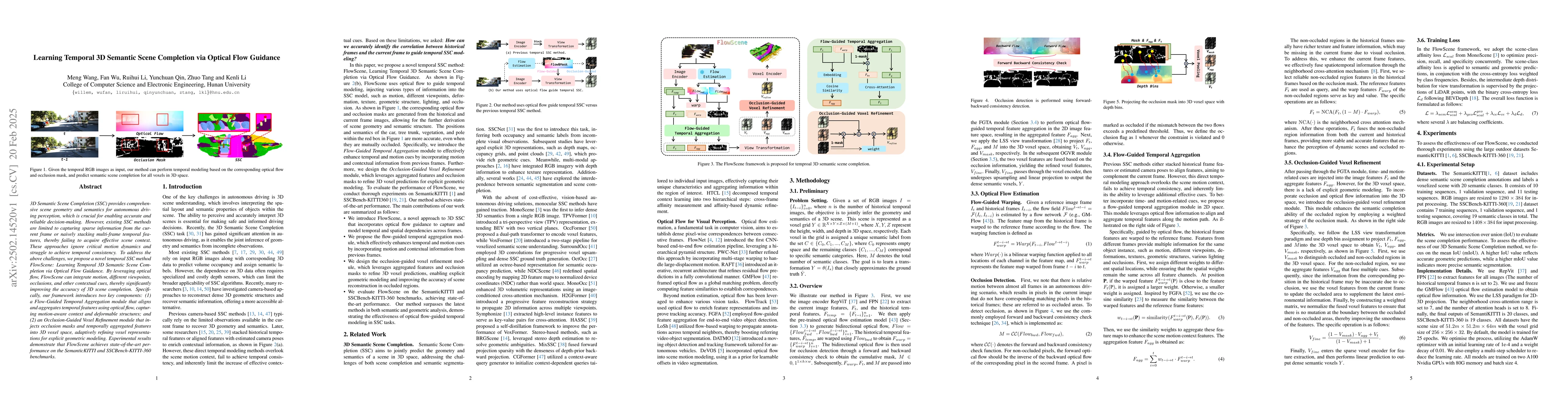 Thumbnail for Learning Temporal 3D Semantic Scene Completion via Optical Flow Guidance