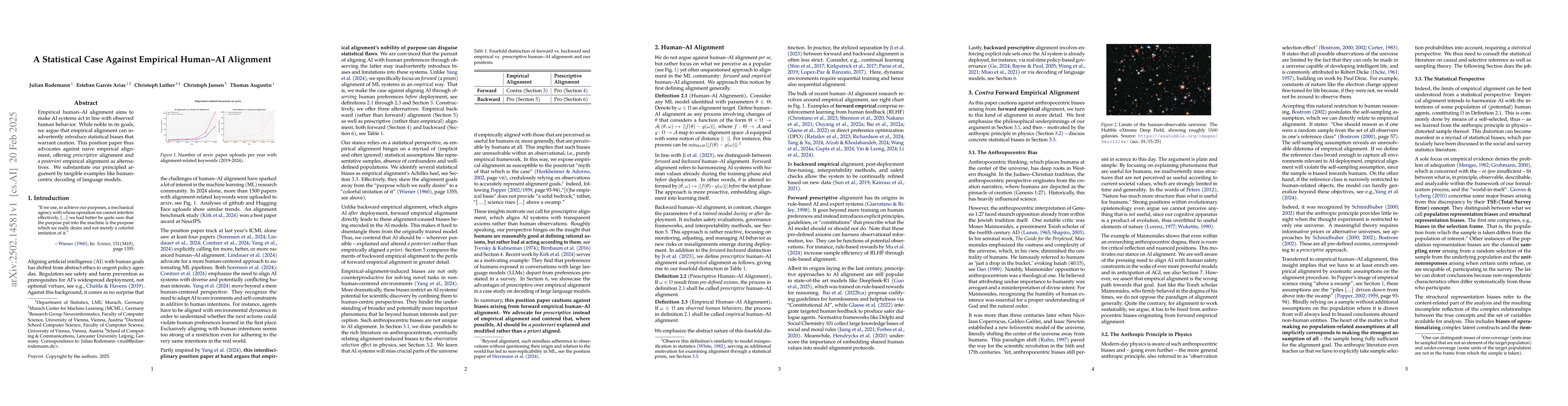 Thumbnail for A Statistical Case Against Empirical Human-AI Alignment