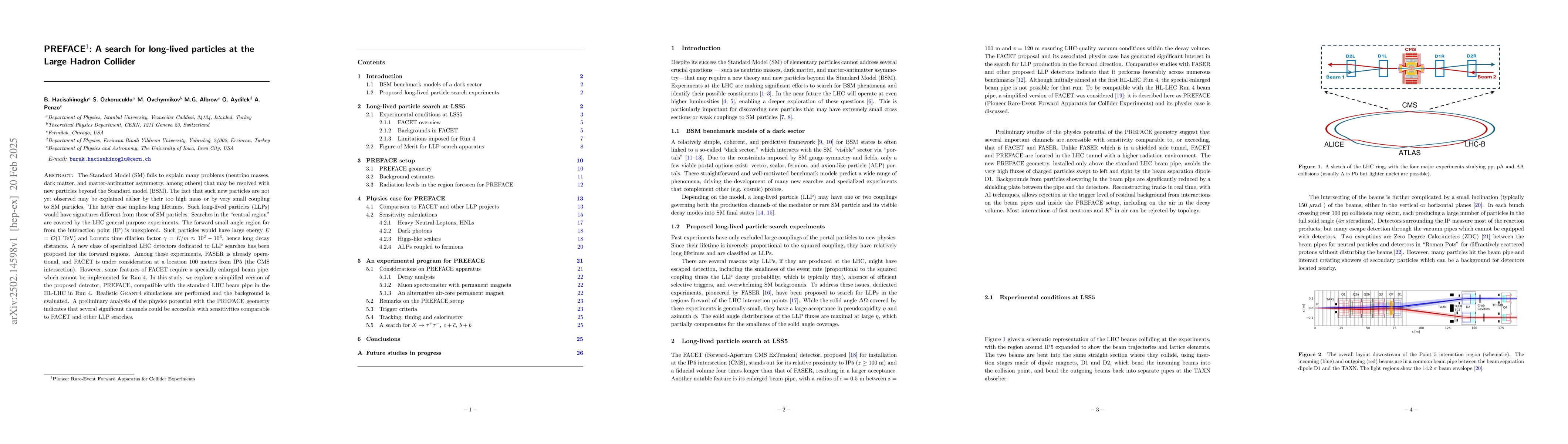 Thumbnail for PREFACE: A search for long-lived particles at the Large Hadron Collider