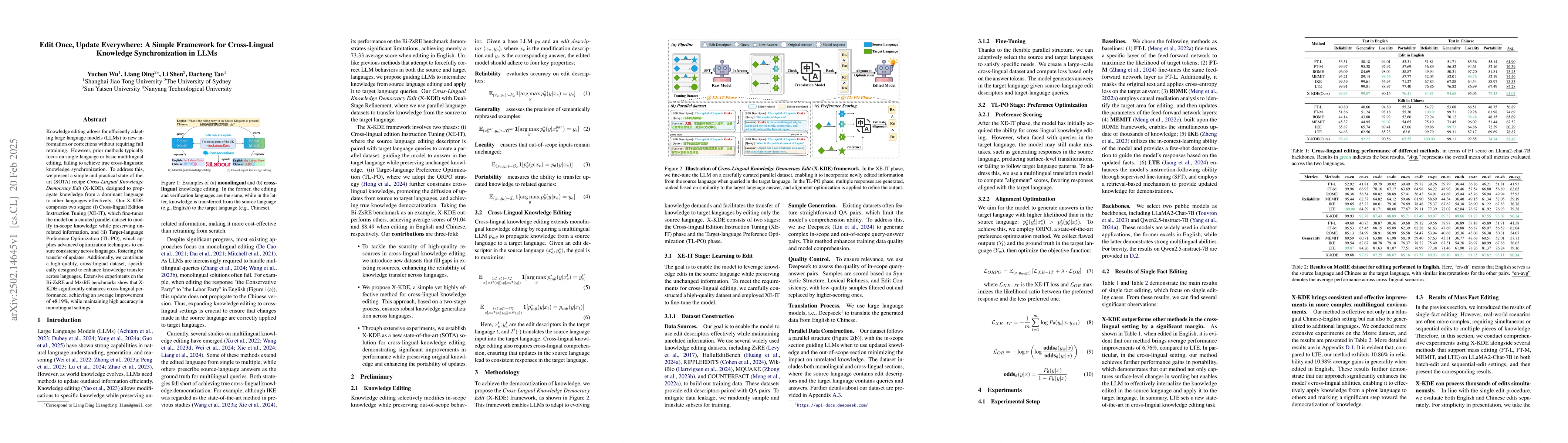 Thumbnail for Edit Once, Update Everywhere: A Simple Framework for Cross-Lingual
  Knowledge Synchronization in LLMs