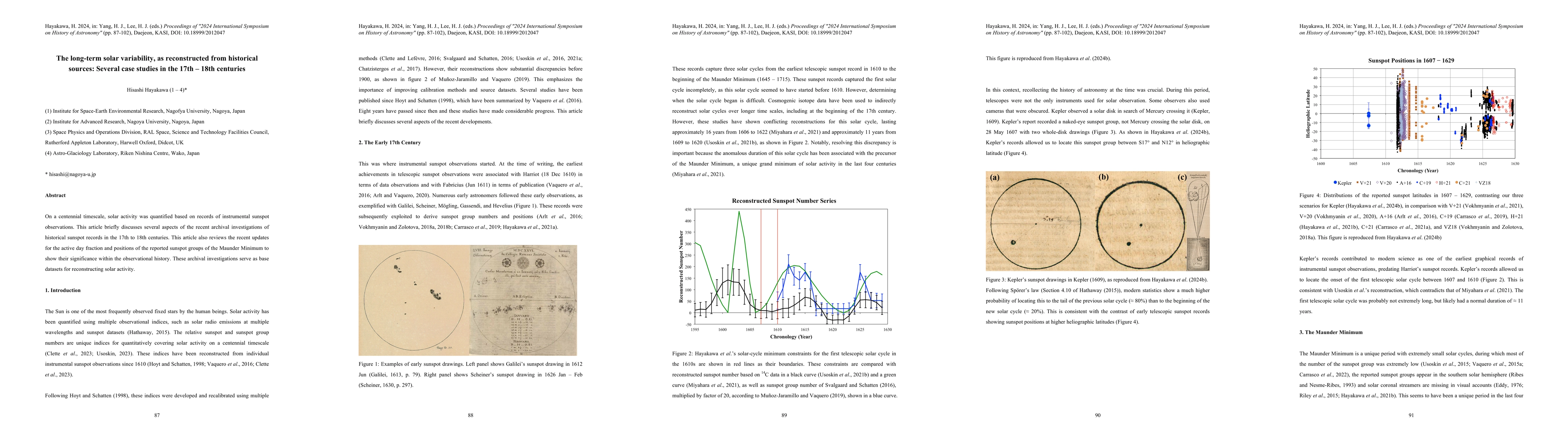 Thumbnail for The long-term solar variability, as reconstructed from historical
  sources: Several case studies in the 17th -- 18th centuries