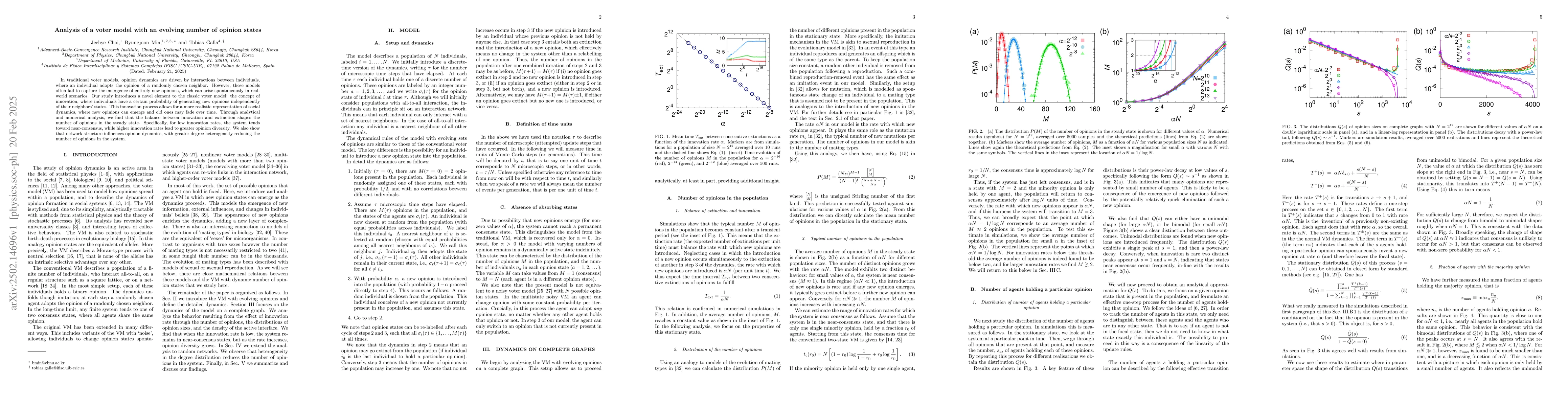 Thumbnail for Analysis of a voter model with an evolving number of opinion states