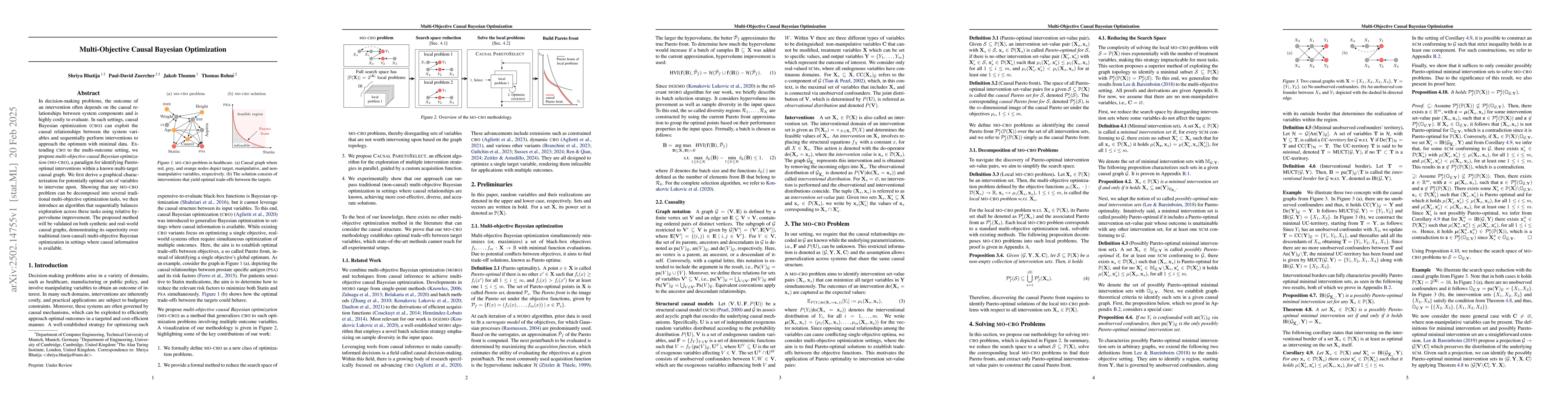 Thumbnail for Multi-Objective Causal Bayesian Optimization