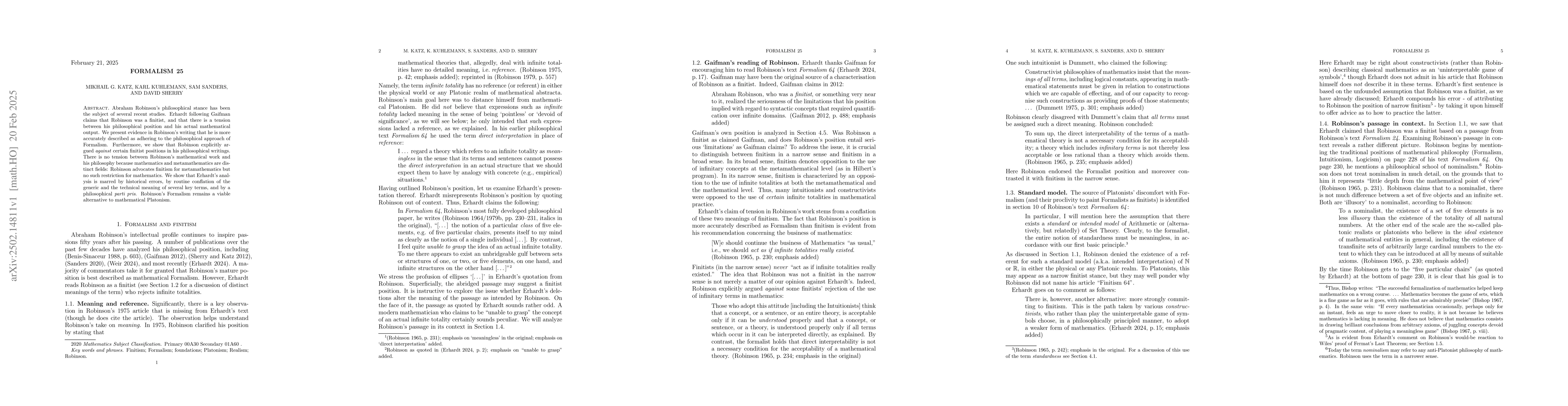 Thumbnail for Formalism 25