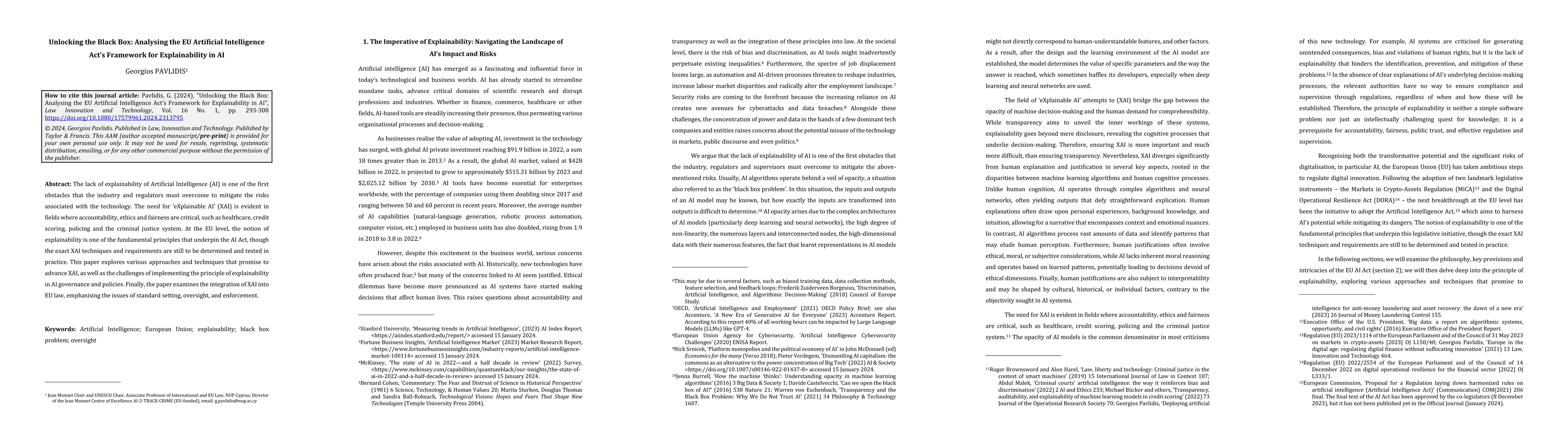 Thumbnail for Unlocking the Black Box: Analysing the EU Artificial Intelligence Act's
  Framework for Explainability in AI