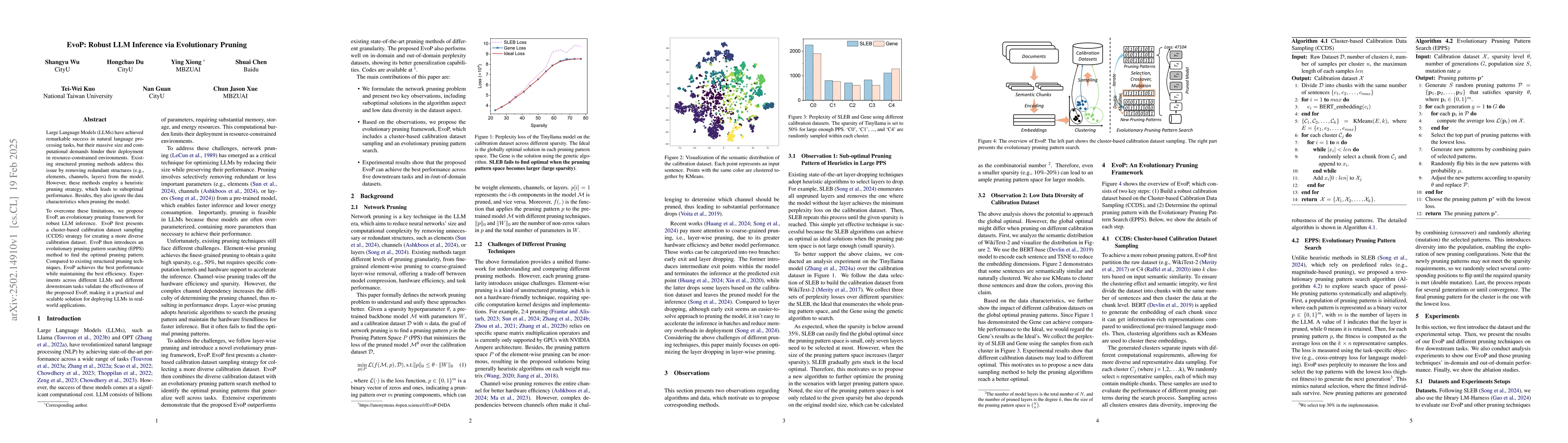 Thumbnail for EvoP: Robust LLM Inference via Evolutionary Pruning