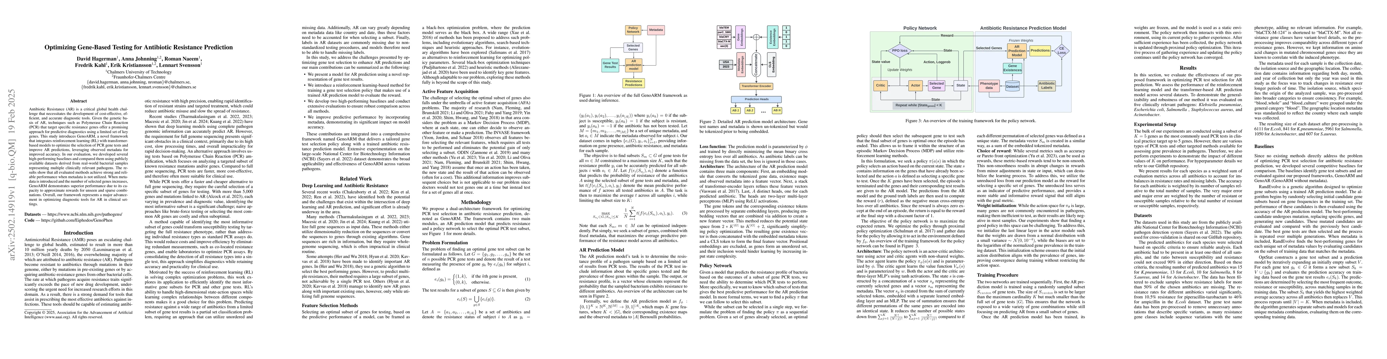 Thumbnail for Optimizing Gene-Based Testing for Antibiotic Resistance Prediction