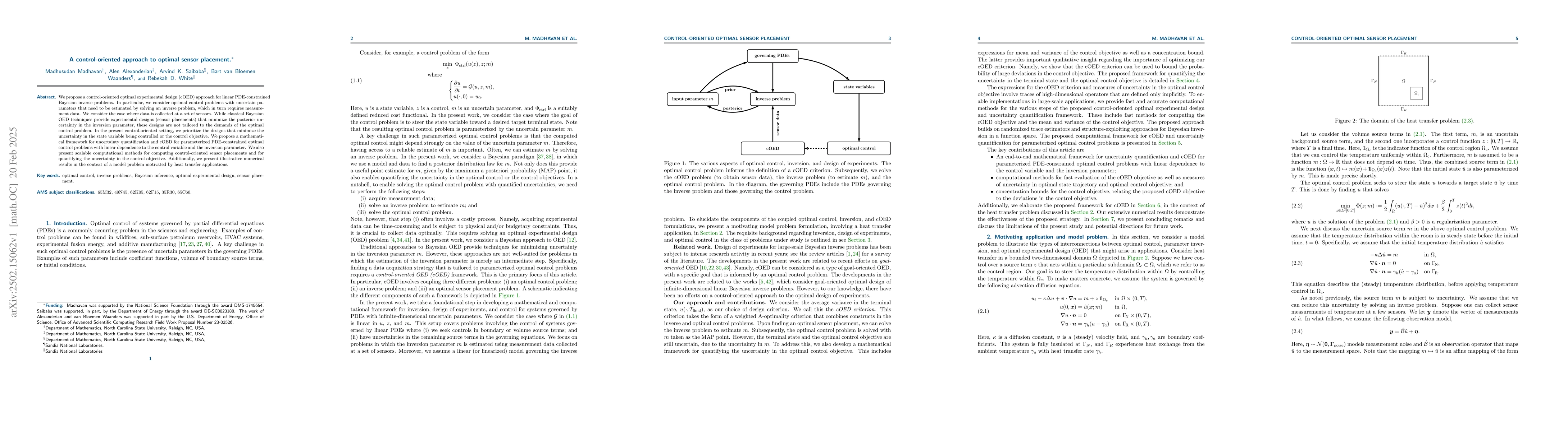Thumbnail for A control-oriented approach to optimal sensor placement