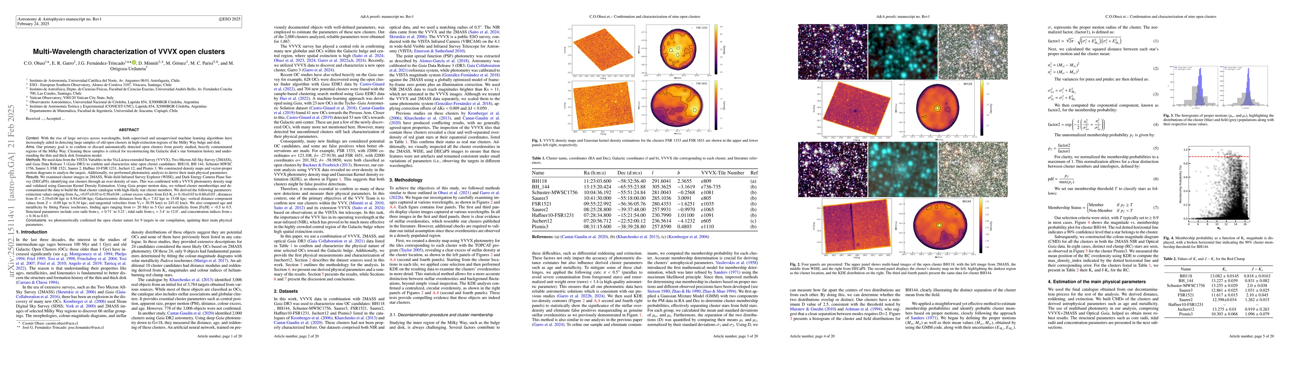 Thumbnail for Multi-Wavelength characterization of VVVX open clusters