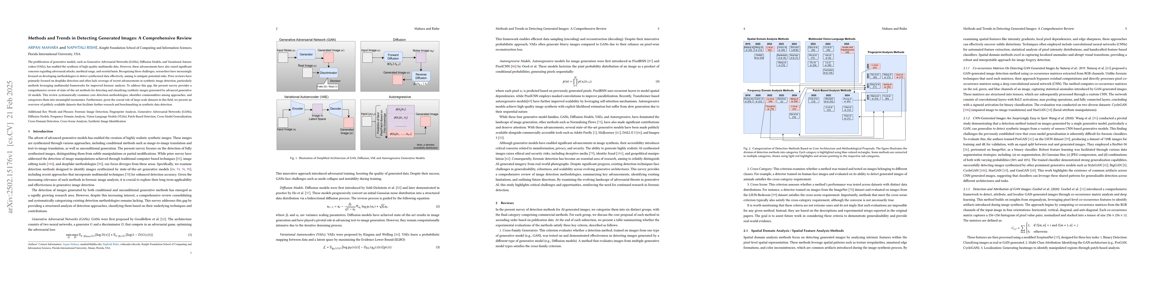 Thumbnail for Methods and Trends in Detecting Generated Images: A Comprehensive Review