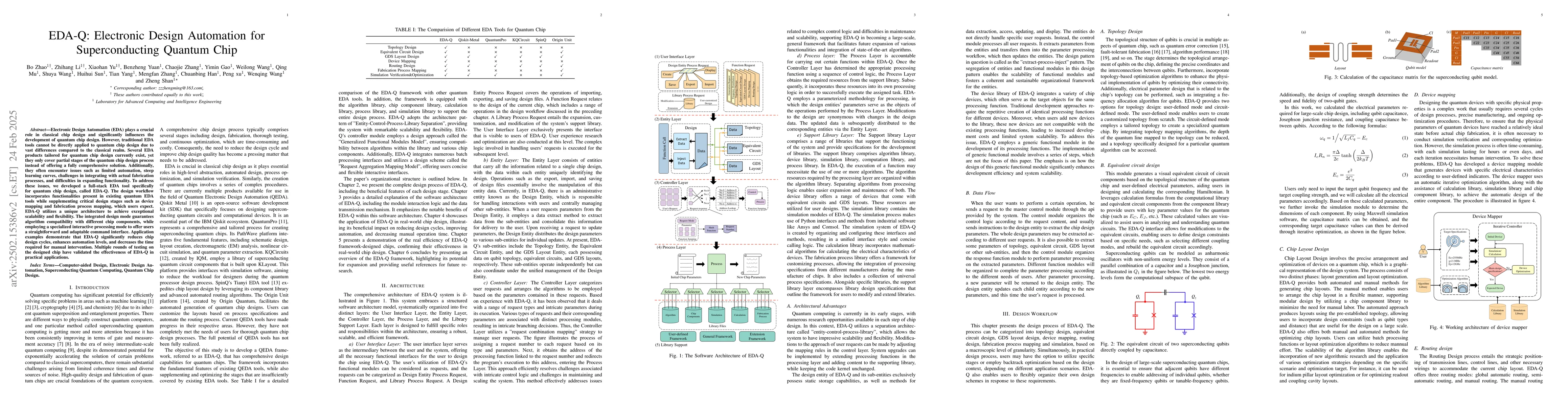 Thumbnail for EDA-Q: Electronic Design Automation for Superconducting Quantum Chip