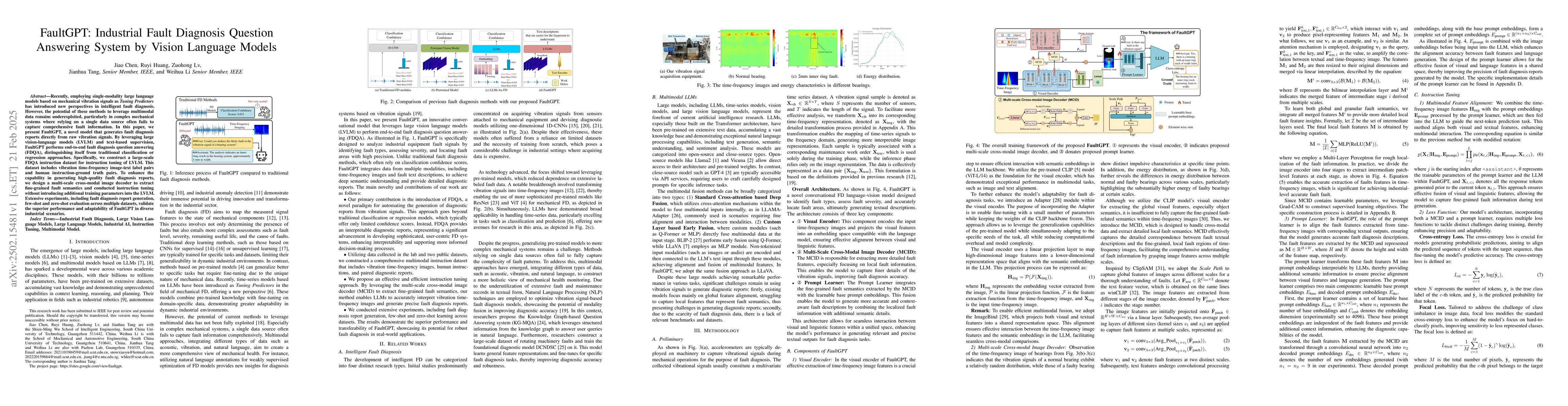Thumbnail for FaultGPT: Industrial Fault Diagnosis Question Answering System by Vision
  Language Models