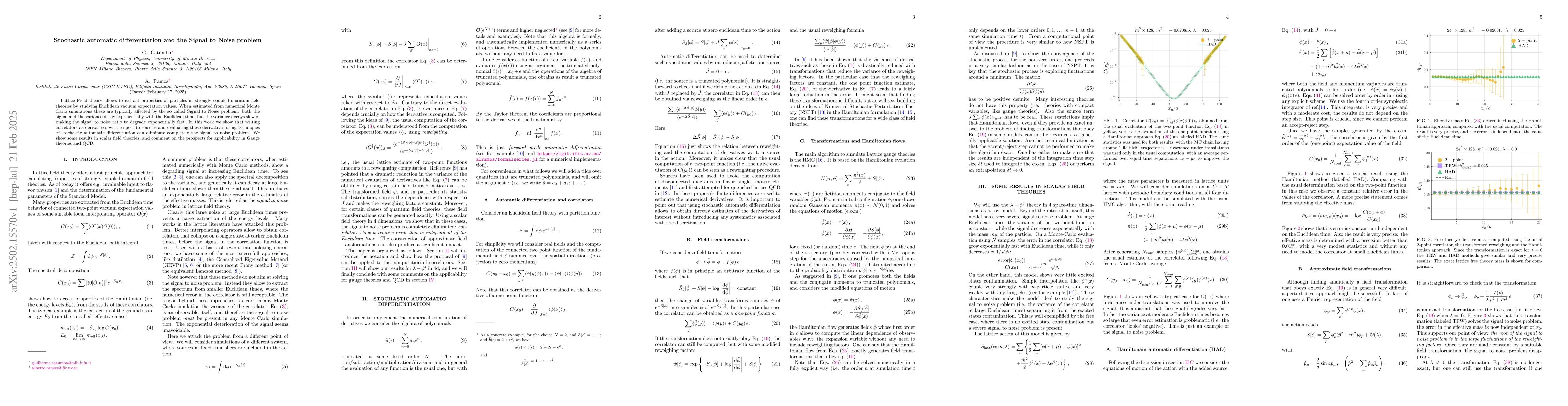 Thumbnail for Stochastic automatic differentiation and the Signal to Noise problem