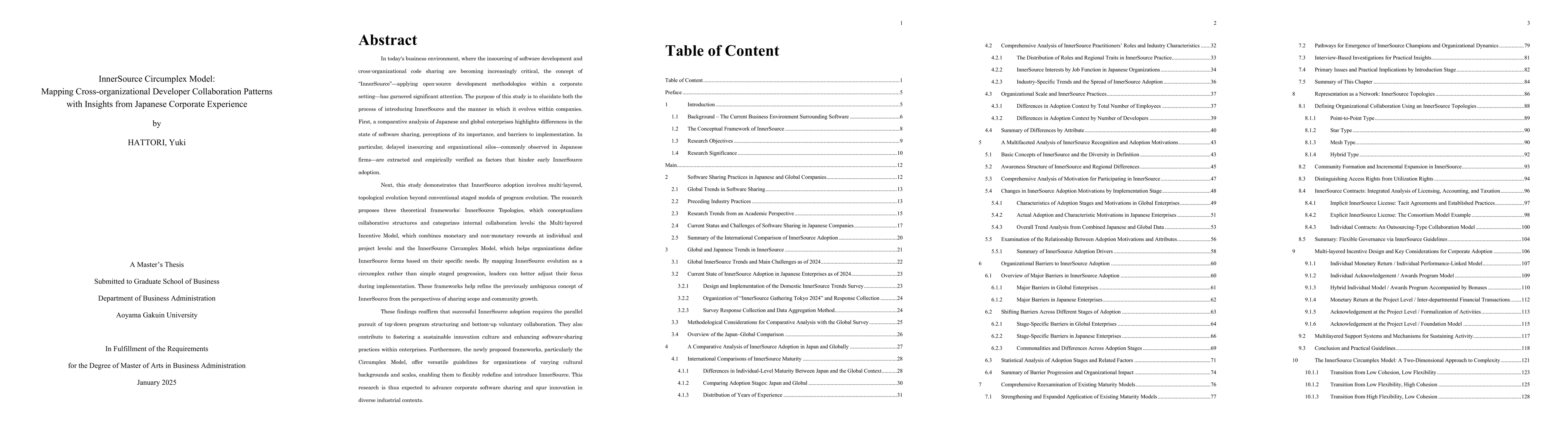 Thumbnail for InnerSource Circumplex Model: Mapping Cross-organizational Developer
  Collaboration Patterns with Insights from Japanese Corporate Experience