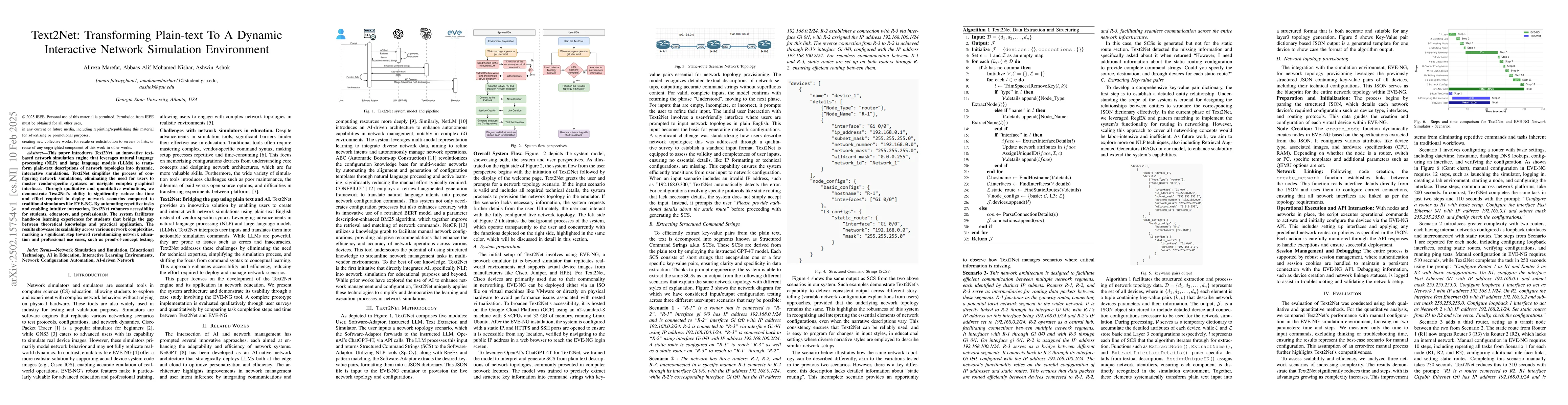 Thumbnail for Text2Net: Transforming Plain-text To A Dynamic Interactive Network
  Simulation Environment
