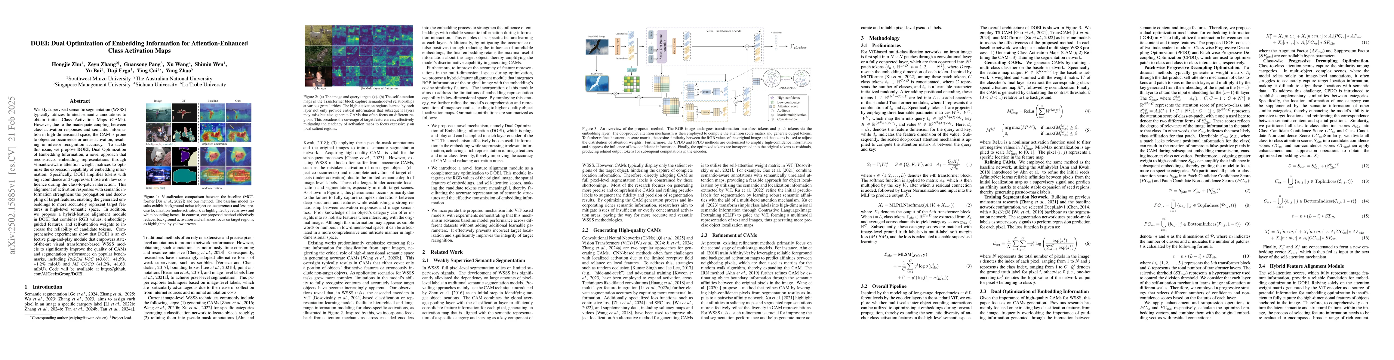 Thumbnail for DOEI: Dual Optimization of Embedding Information for Attention-Enhanced
  Class Activation Maps