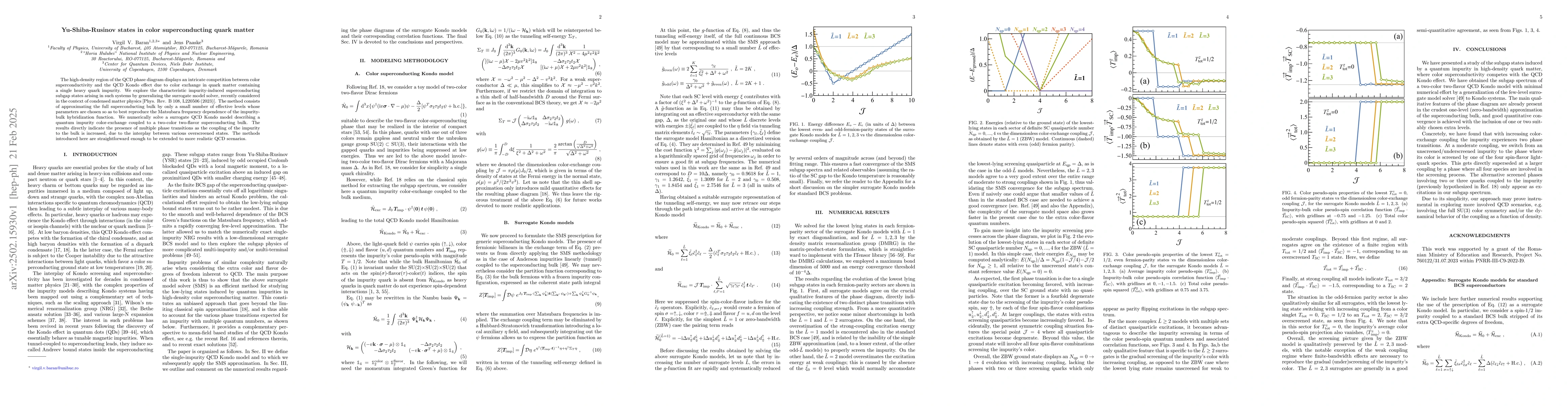 Thumbnail for Yu-Shiba-Rusinov states in color superconducting quark matter