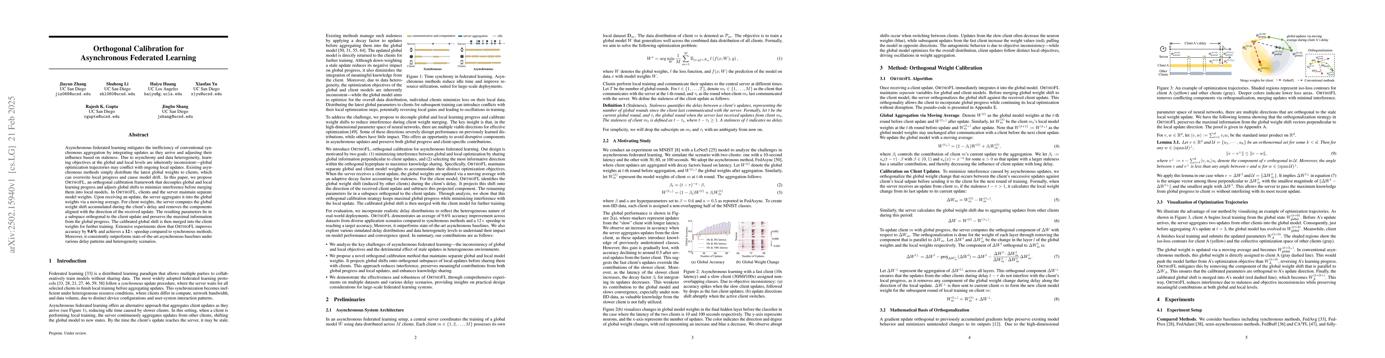 Thumbnail for Orthogonal Calibration for Asynchronous Federated Learning