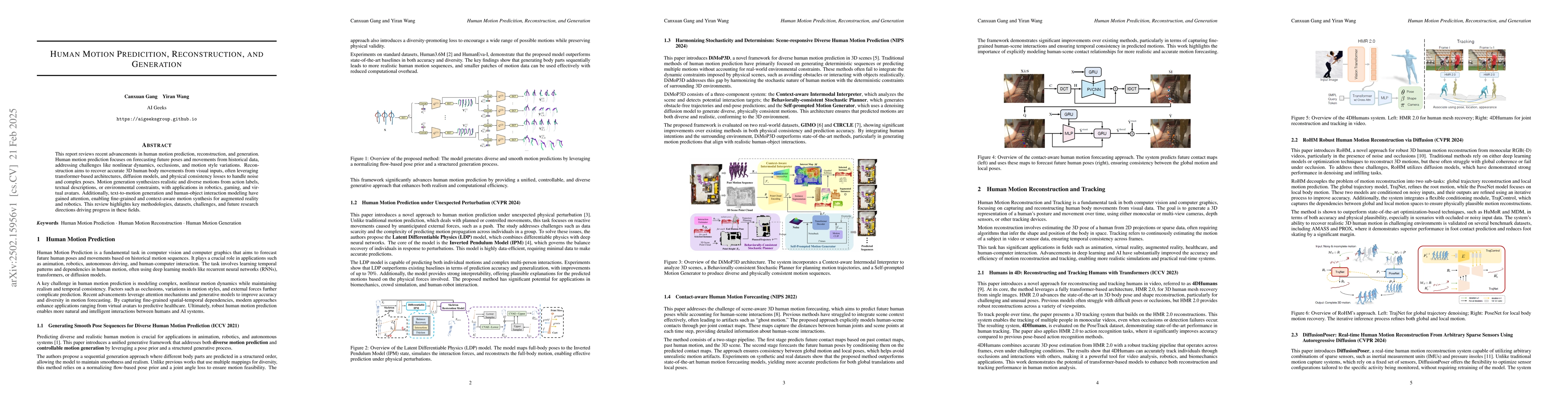Thumbnail for Human Motion Prediction, Reconstruction, and Generation