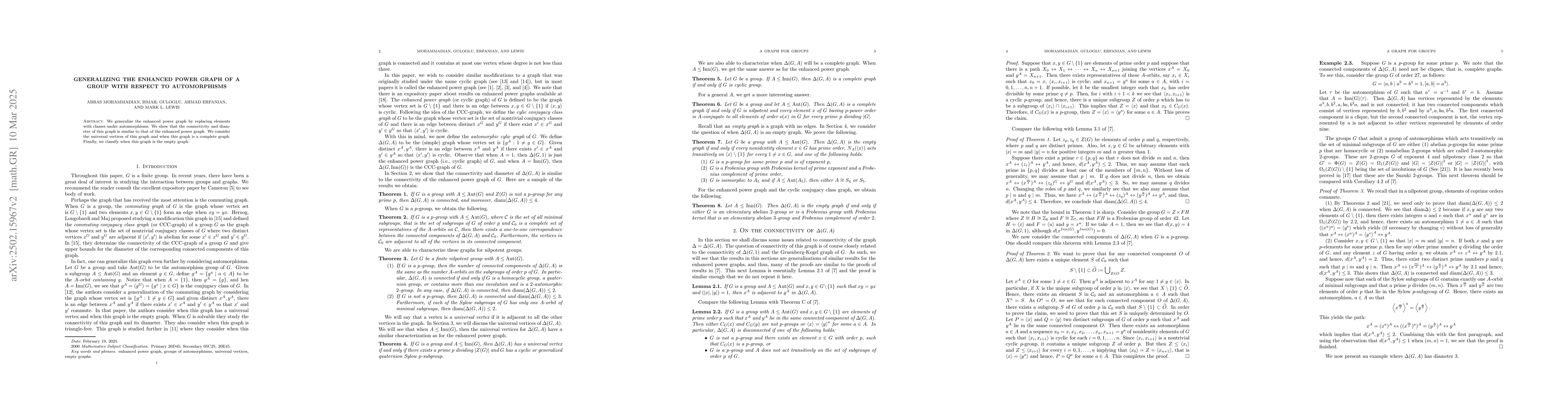 Thumbnail for Generalizing the enhanced power graph of a group with respect to
  automorphisms
