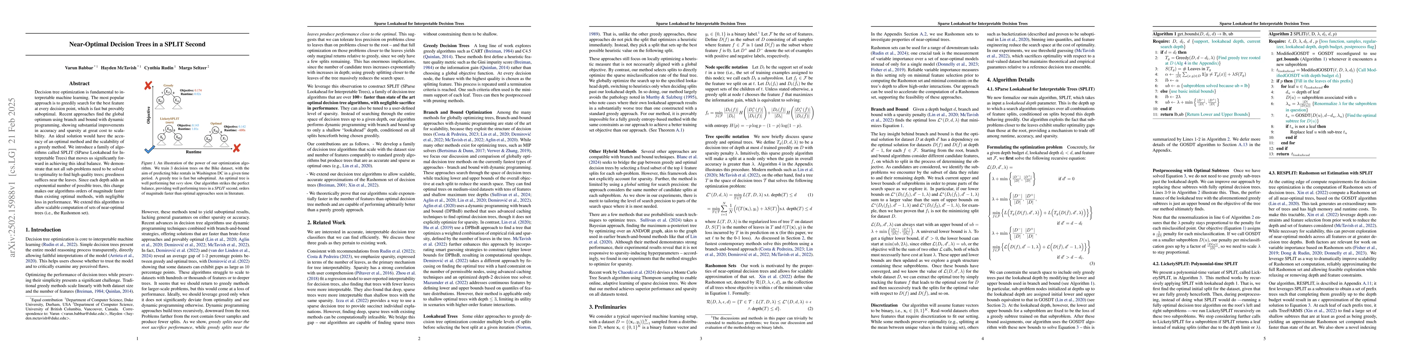 Thumbnail for Near Optimal Decision Trees in a SPLIT Second