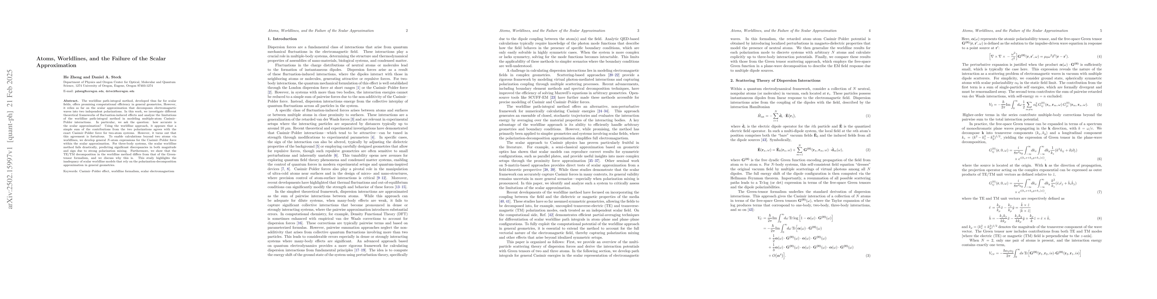 Thumbnail for Atoms, Worldlines, and the Failure of the Scalar Approximation