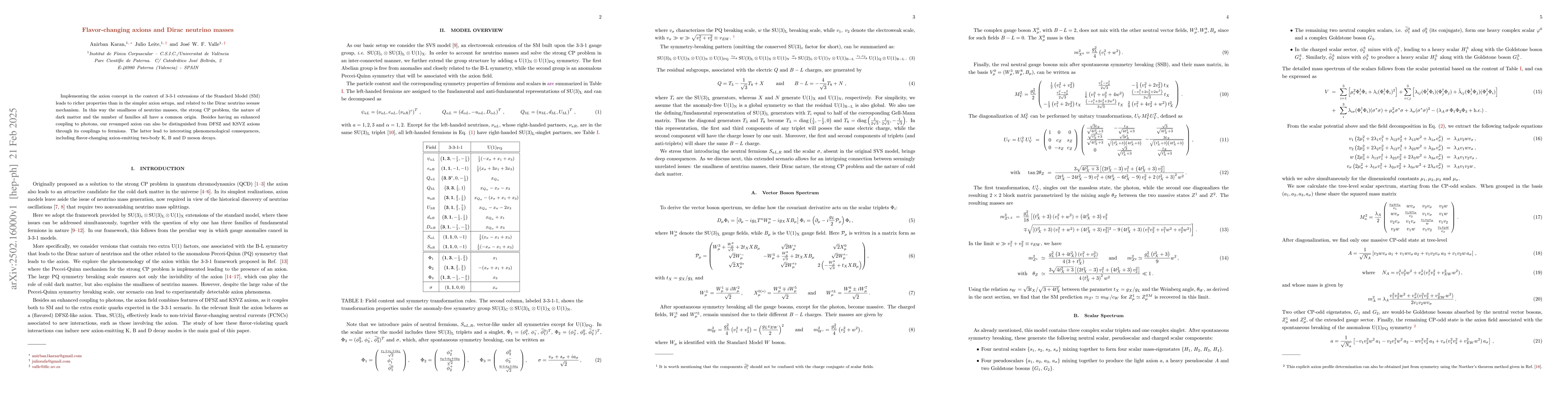 Thumbnail for Flavor-changing axions and Dirac neutrino masses