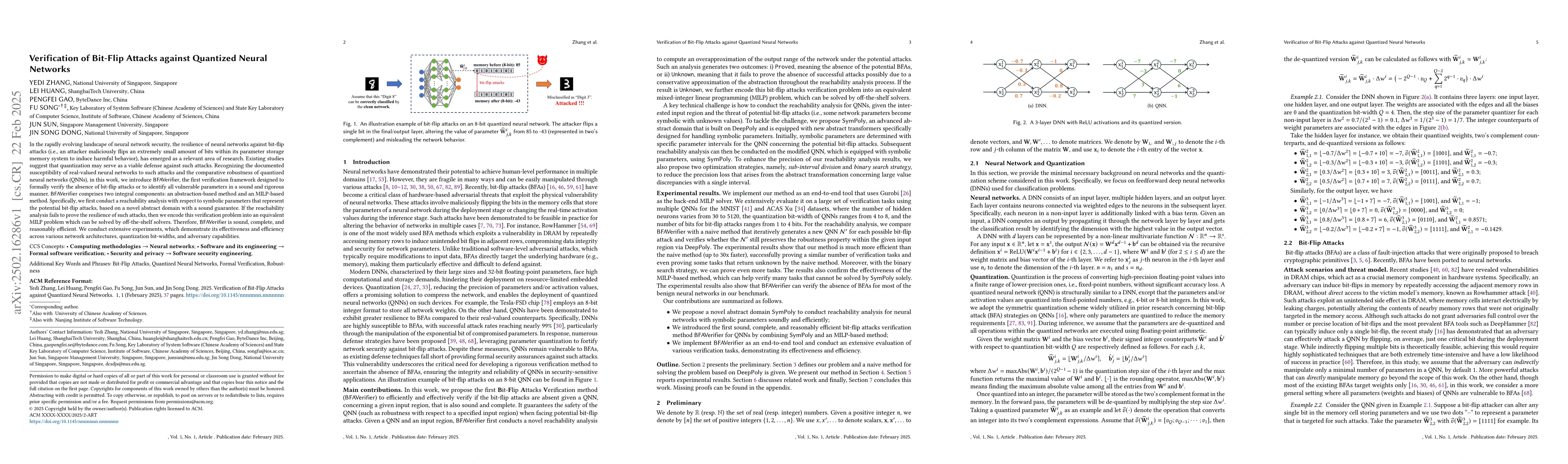 Thumbnail for Verification of Bit-Flip Attacks against Quantized Neural Networks
