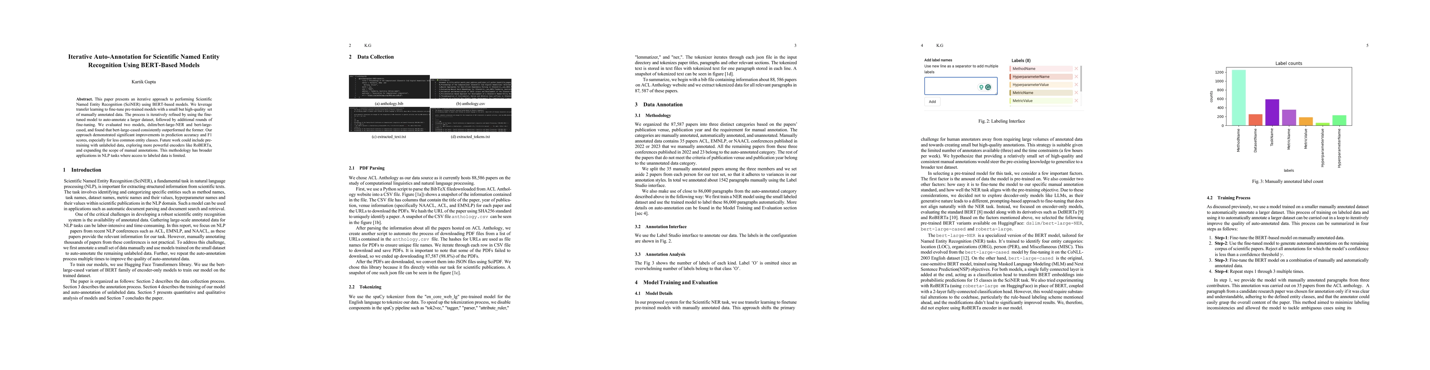Thumbnail for Iterative Auto-Annotation for Scientific Named Entity Recognition Using
  BERT-Based Models