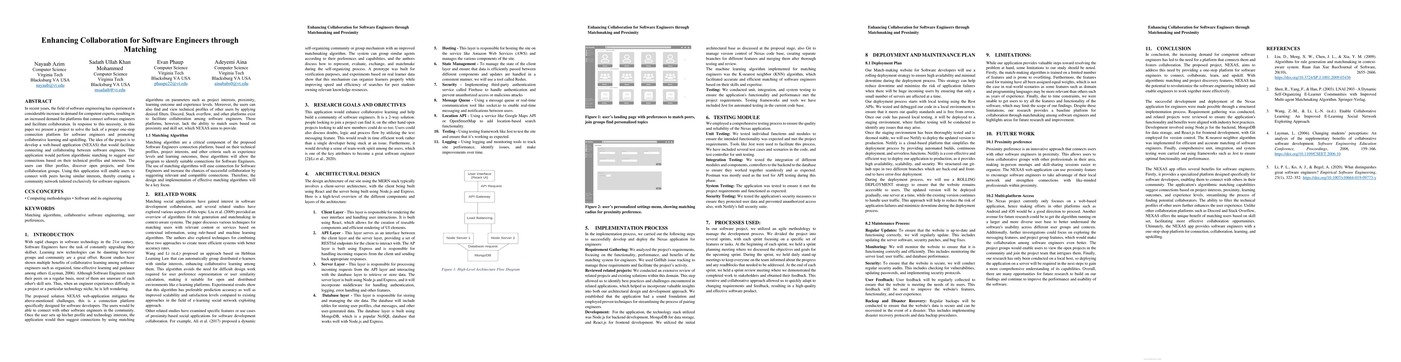 Thumbnail for Enhancing Collaboration for Software Engineers through Matching