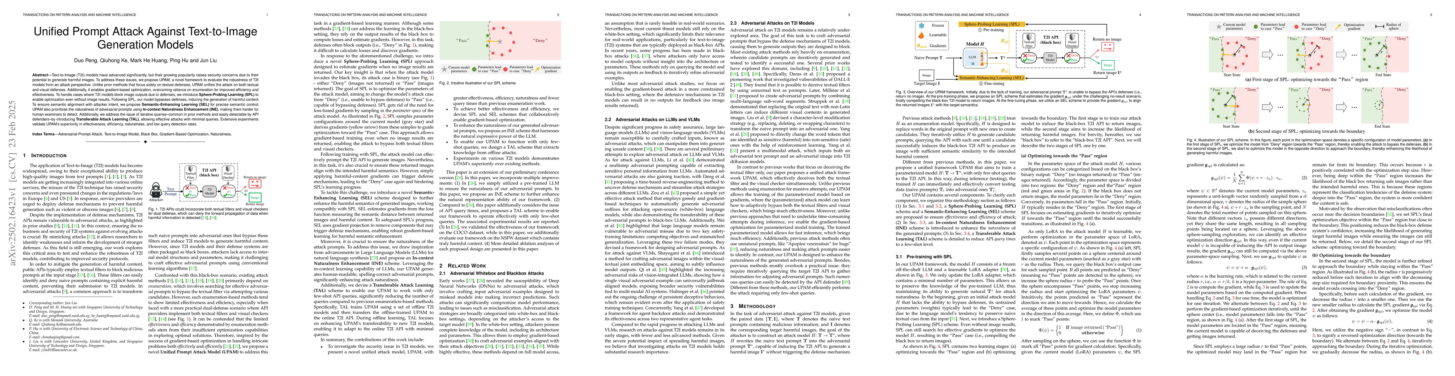 Thumbnail for Unified Prompt Attack Against Text-to-Image Generation Models