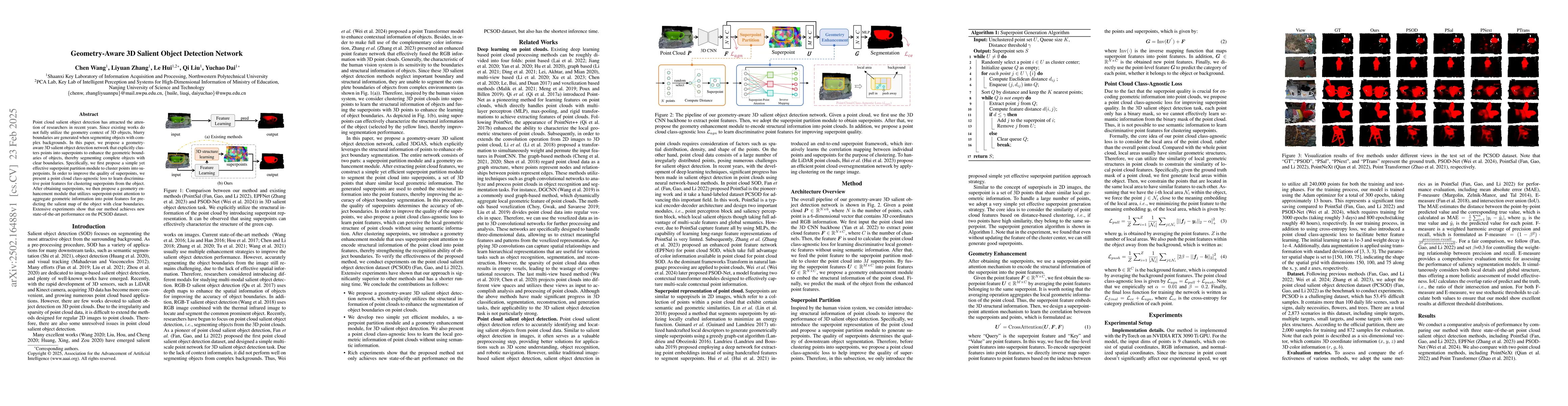 Thumbnail for Geometry-Aware 3D Salient Object Detection Network