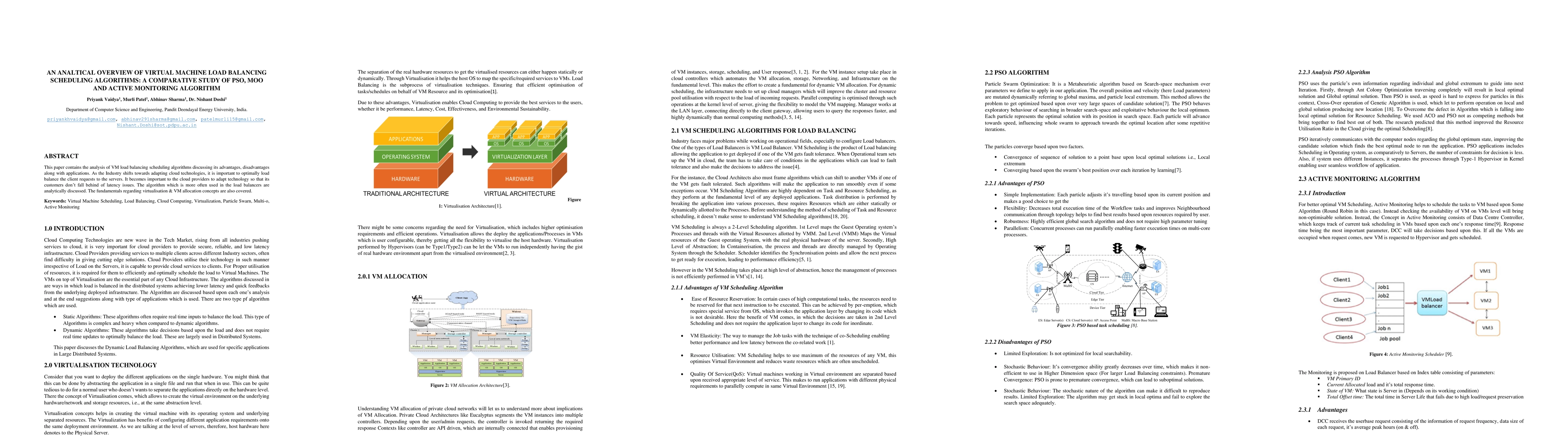 Thumbnail for An Analytical Overview Of Virtual Machine Load Balancing Scheduling
  Algorithms with their Comparative Case Study