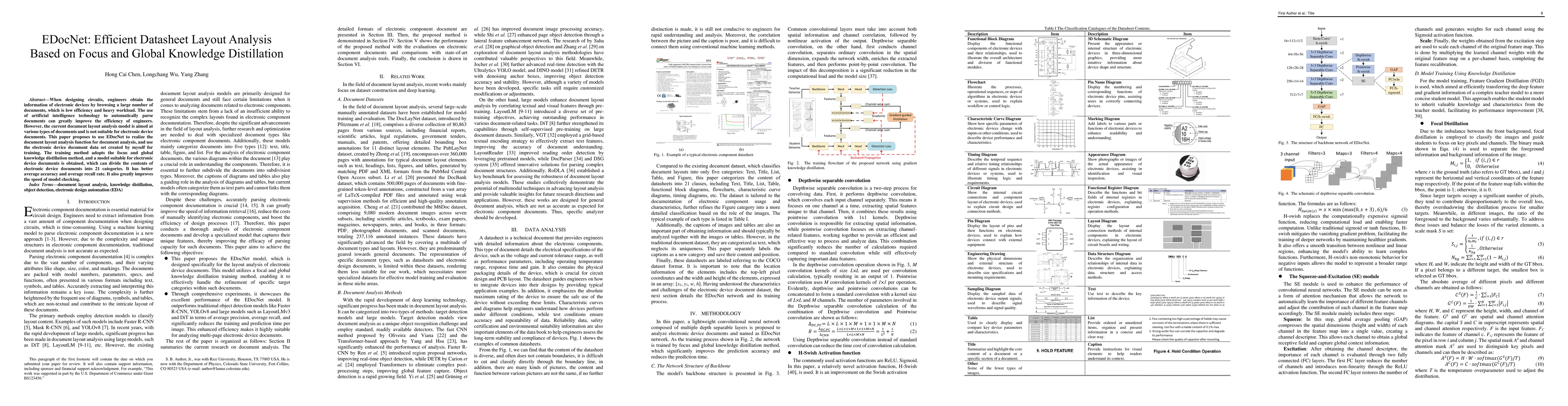 Thumbnail for EDocNet: Efficient Datasheet Layout Analysis Based on Focus and Global
  Knowledge Distillation