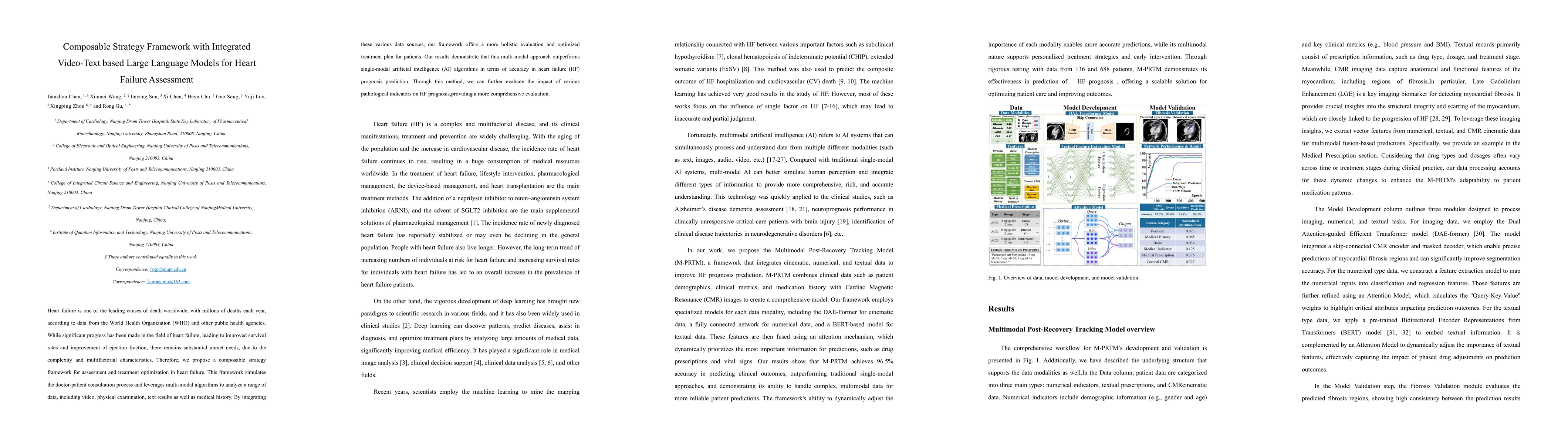Thumbnail for Composable Strategy Framework with Integrated Video-Text based Large
  Language Models for Heart Failure Assessment