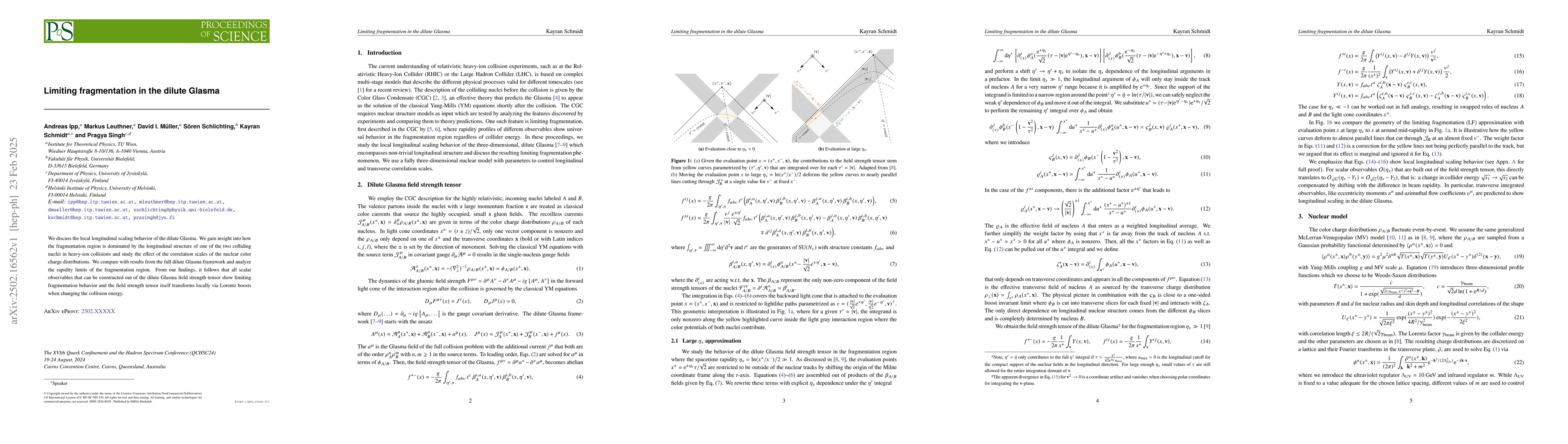 Thumbnail for Limiting fragmentation in the dilute Glasma