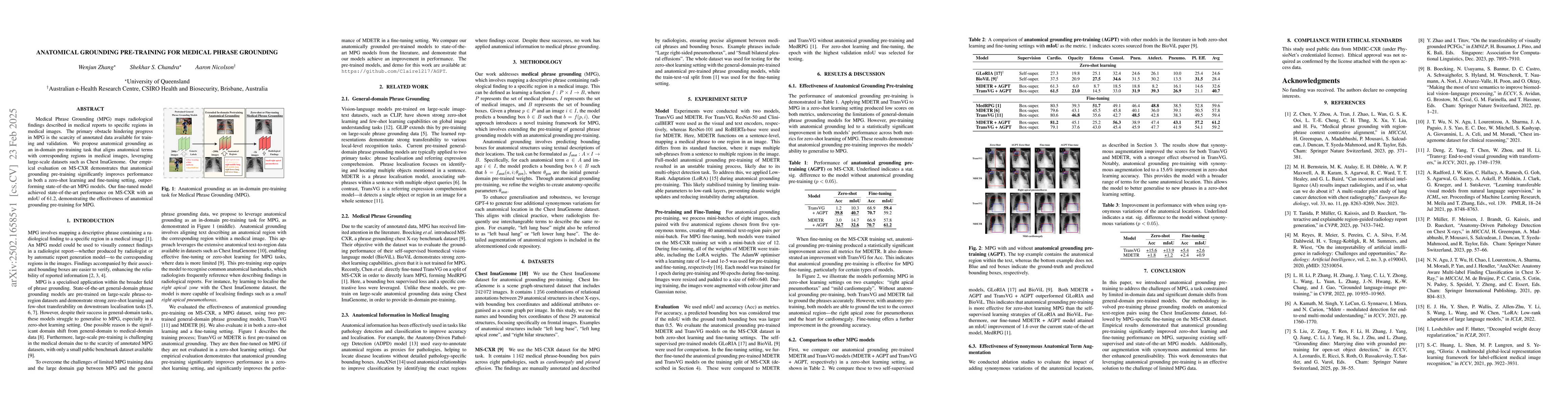 Thumbnail for Anatomical grounding pre-training for medical phrase grounding