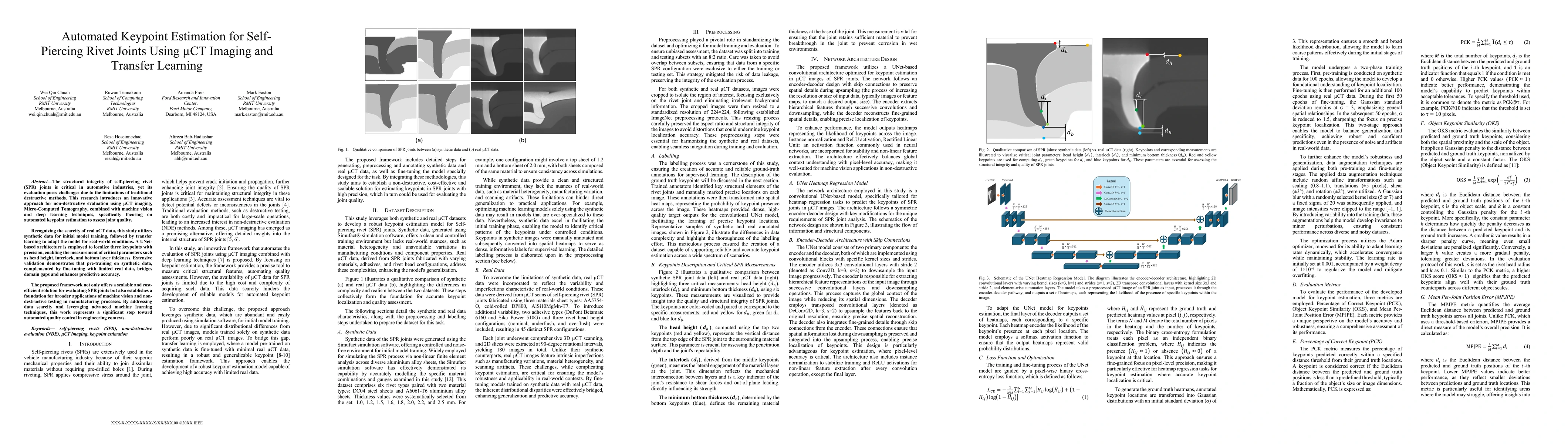 Thumbnail for Automated Keypoint Estimation for Self-Piercing Rivet Joints Using
  micro-CT Imaging and Transfer Learning