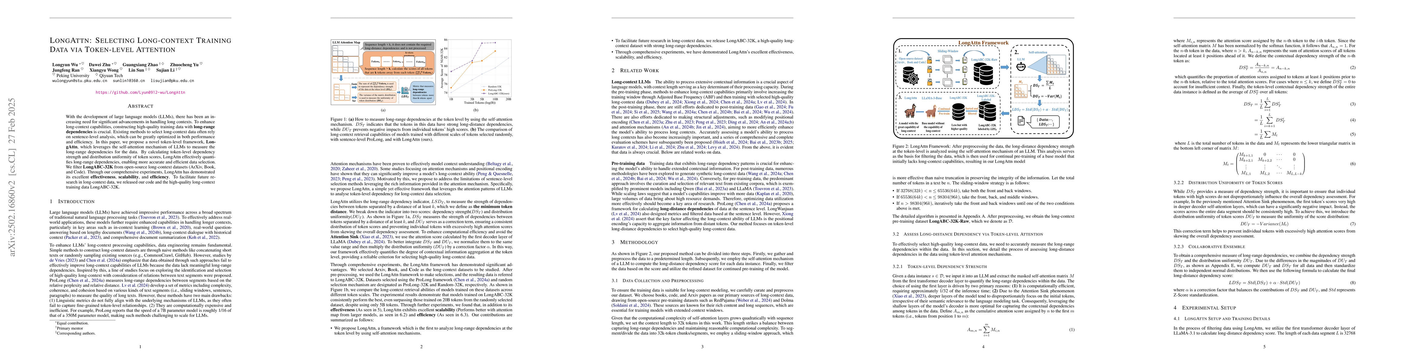 Thumbnail for LongAttn: Selecting Long-context Training Data via Token-level Attention