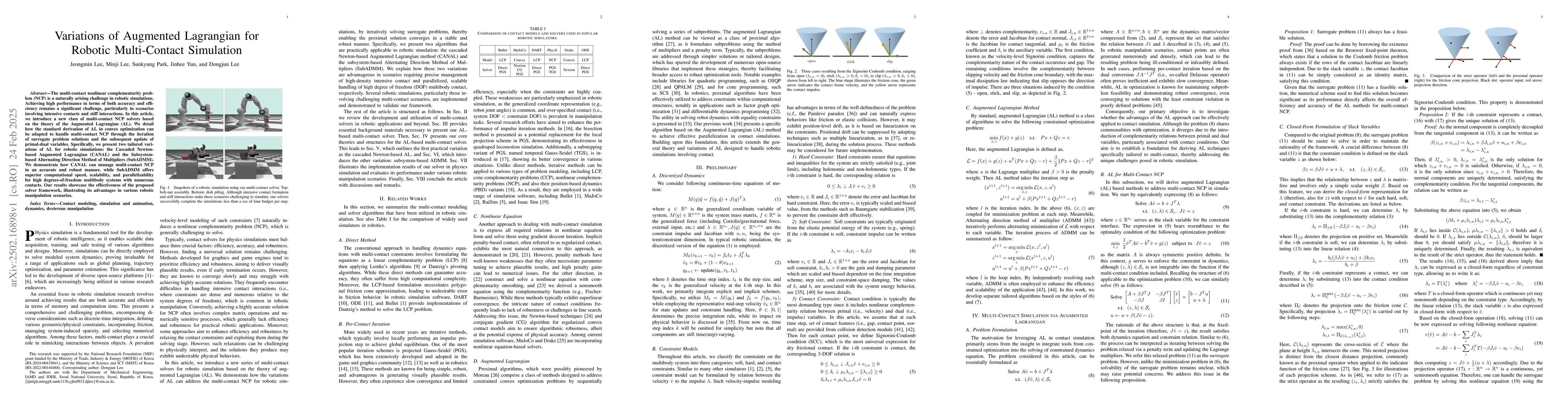 Thumbnail for Variations of Augmented Lagrangian for Robotic Multi-Contact Simulation