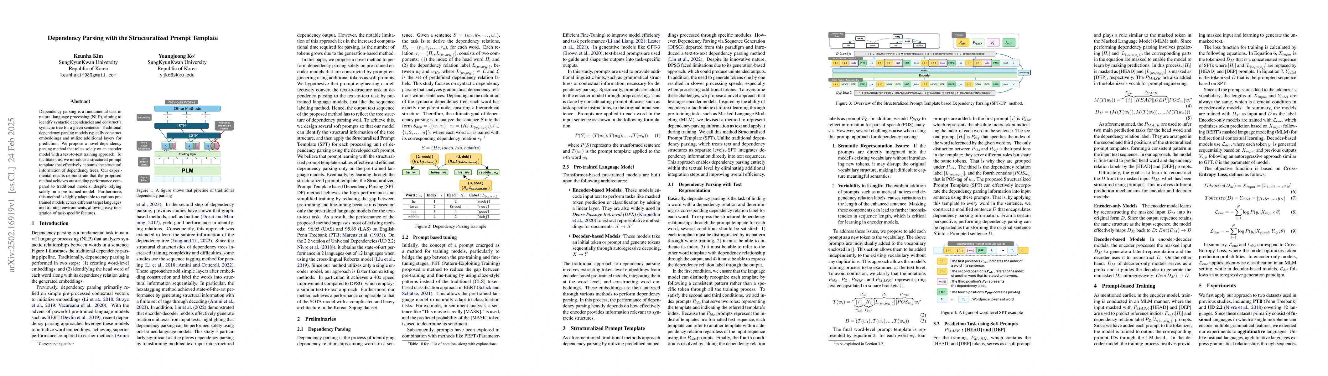 Thumbnail for Dependency Parsing with the Structuralized Prompt Template