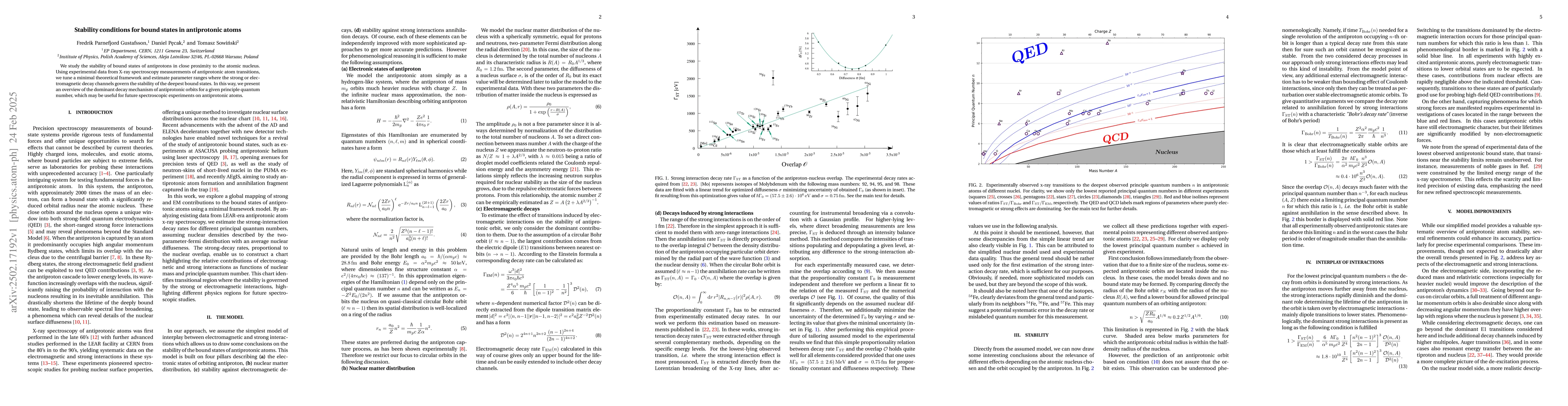 Thumbnail for Stability conditions for bound states in antiprotonic atoms