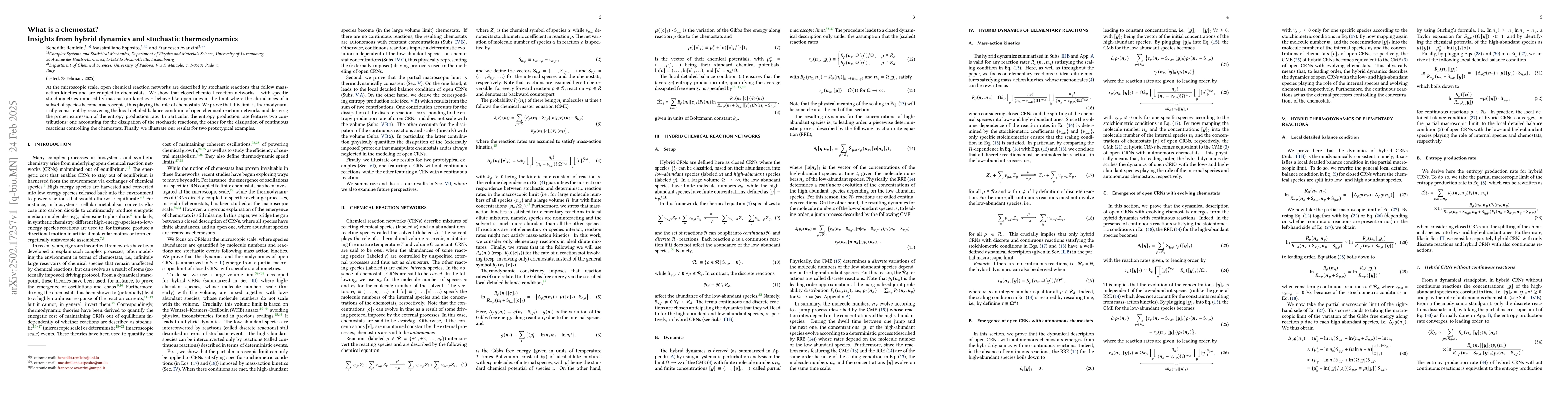 Thumbnail for What is a chemostat? Insights from hybrid dynamics and stochastic
  thermodynamics