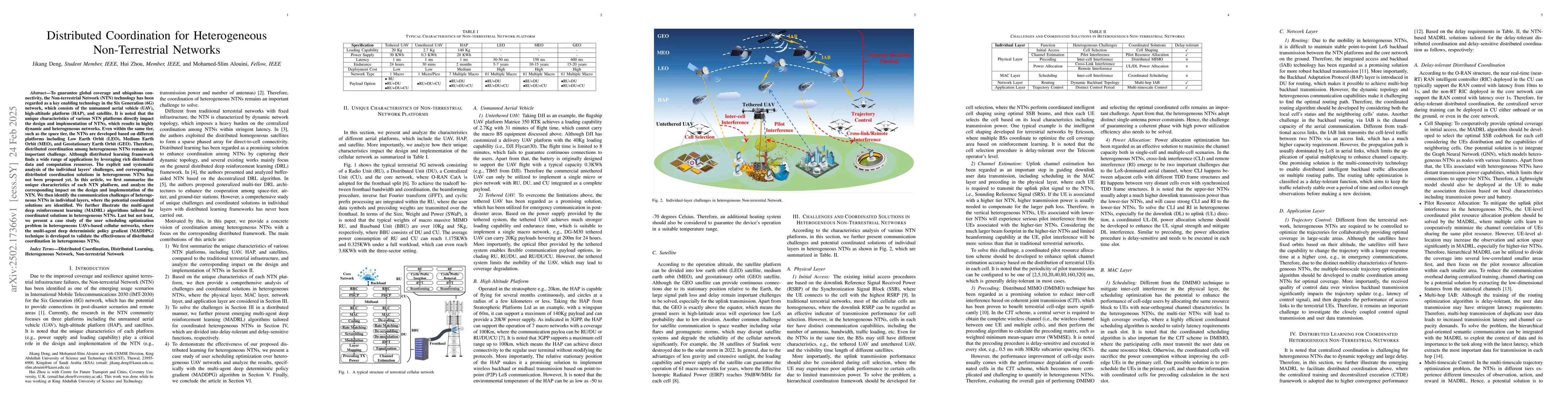 Thumbnail for Distributed Coordination for Heterogeneous Non-Terrestrial Networks