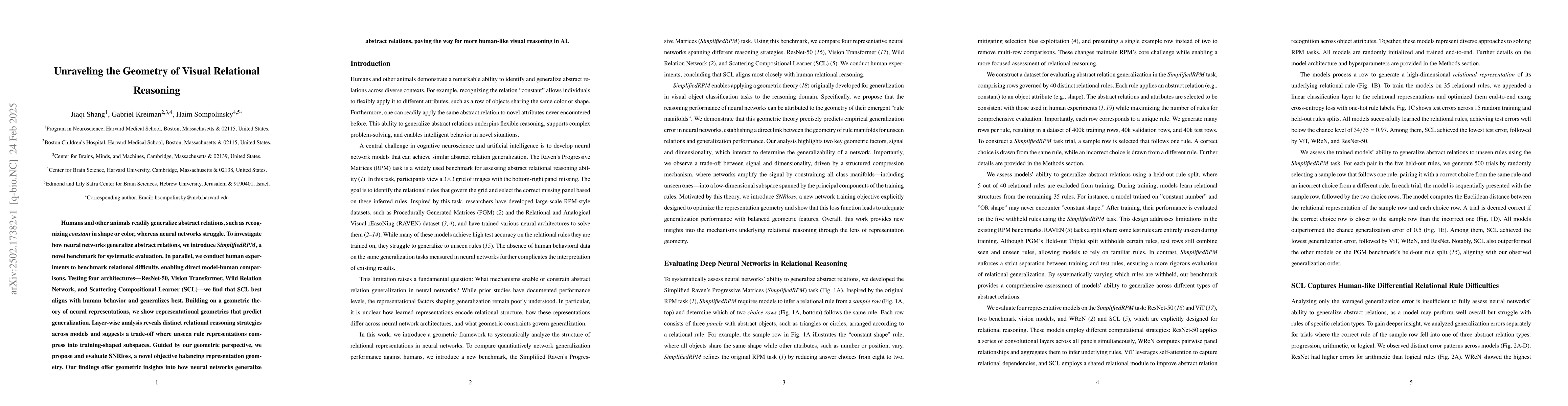 Thumbnail for Unraveling the geometry of visual relational reasoning