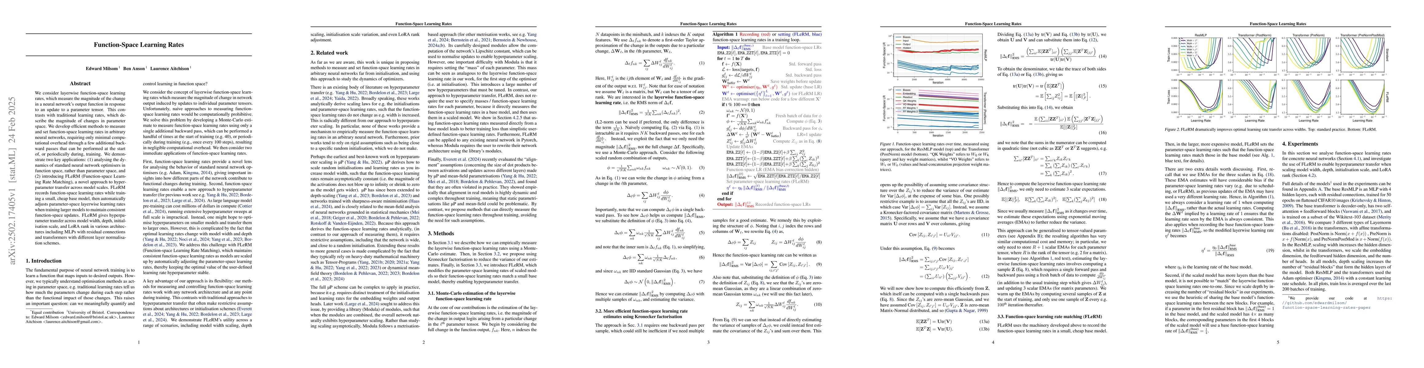 Thumbnail for Function-Space Learning Rates