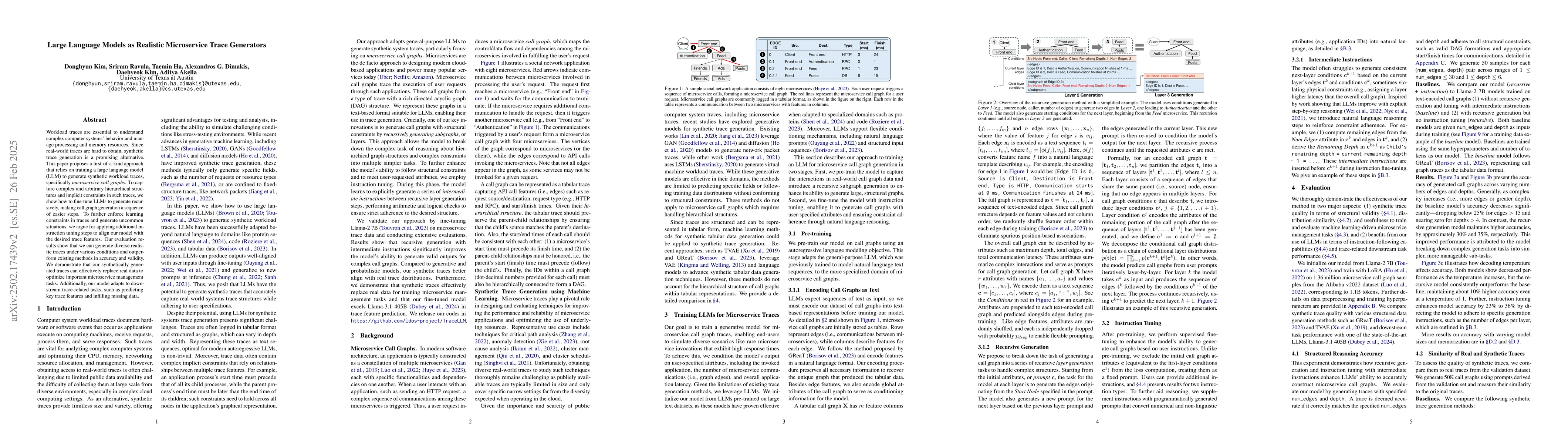 Thumbnail for Large Language Models as Realistic Microservice Trace Generators