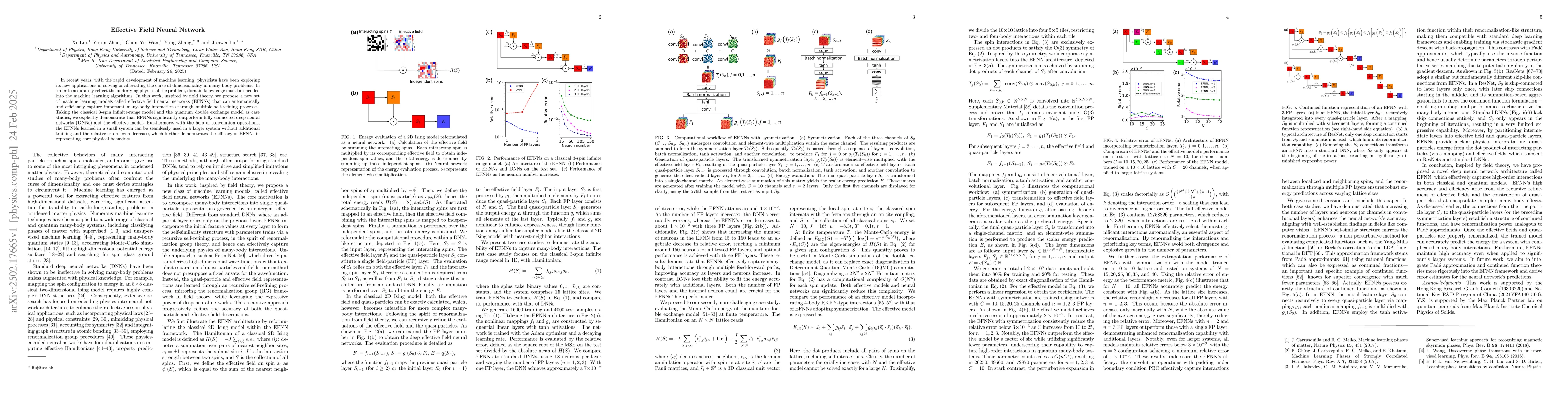 Thumbnail for Effective Field Neural Network